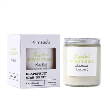 شموع معطرة من شمع الصويا الطبيعي