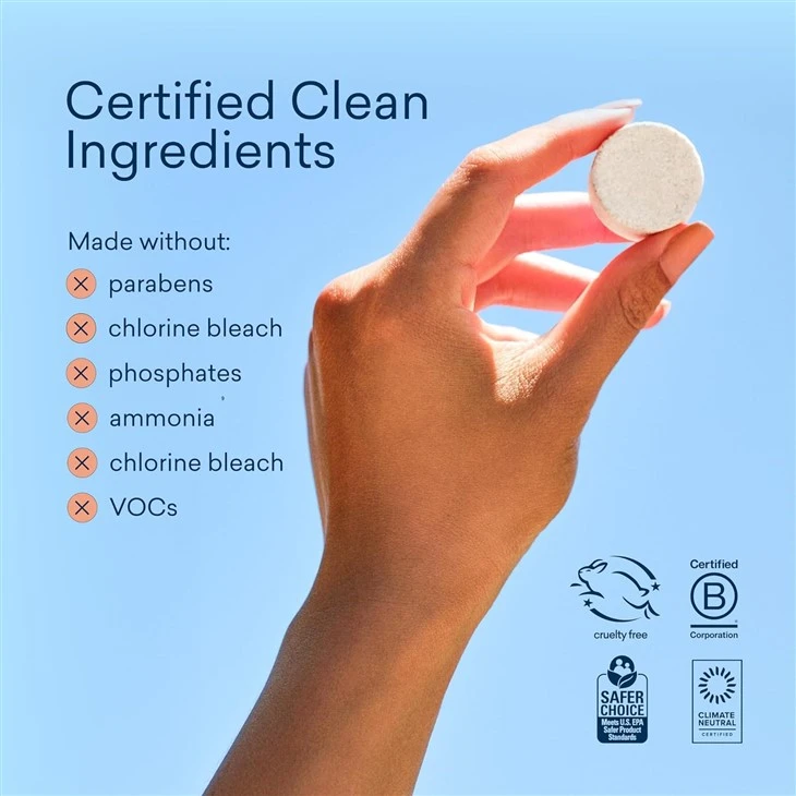 Dissolvable Hand Soap Concentrate Tablets